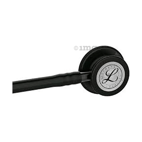 3M Littmann Classic III Stethoscope, Black Edition Chestpiece, Black Tube,  27 inch, 5803