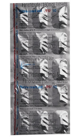 Novastat-TG 10 Tablet image