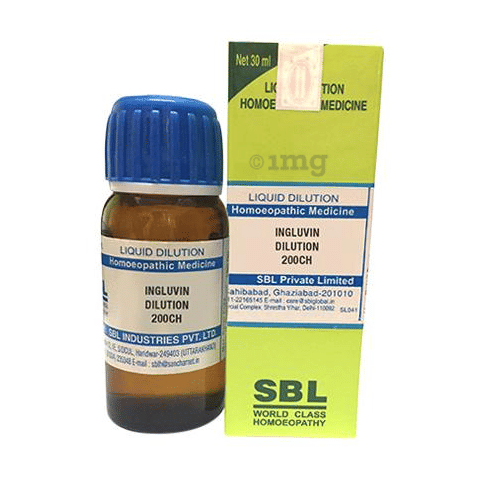 SBL Ingluvin Dilution 200 CH 1