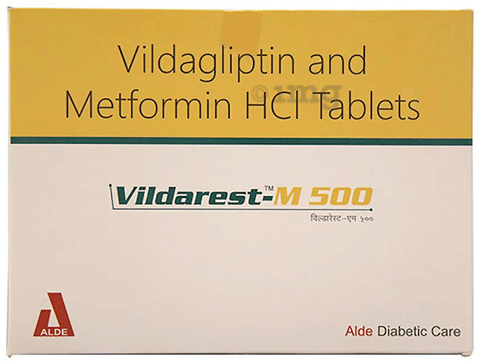 Vildarest-M 500 Tablet image
