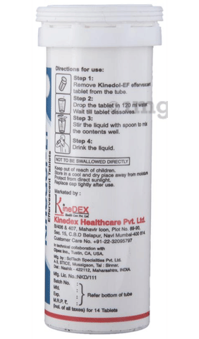 Kinedol-EF Effervescent Tablet image