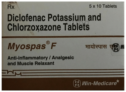 Myospas F Tablet image