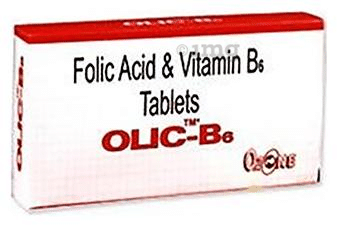 Olic B6 Tablet with Folic Acid & Vitamin B6