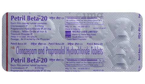 Petril Beta 20 Tablet image