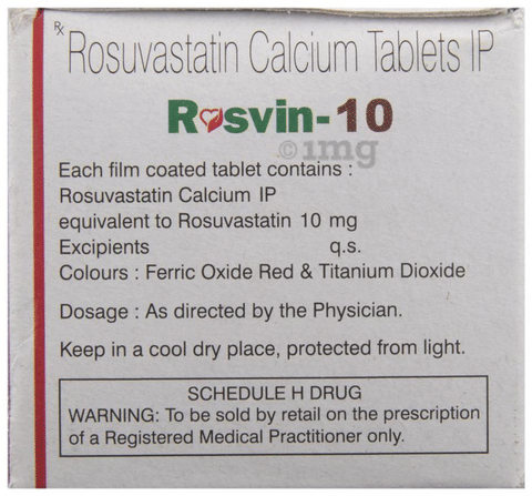 Rosvin 10 Tablet image