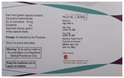 Tinnicar Capsule View Uses Side Effects Price and Substitutes 1mg