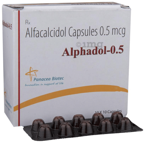 Alphadol 0.5mcg Soft Gelatin Capsule