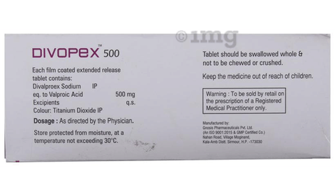 Divopex 500 Tablet ER image