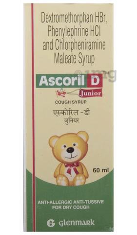 Ascoril D Junior Cough Syrup image