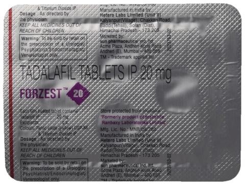 Forzest 20 mg