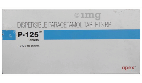 P 125 Tablet DT image P 125 Tablet DT image