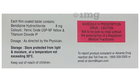 Benipath 8 Tablet image