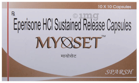 Myoset Capsule SR image Myoset Capsule SR image