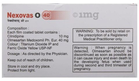 Nexovas O 40 Tablet image