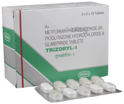 Trizoryl 1 Tablet SR image Trizoryl 1 Tablet SR image