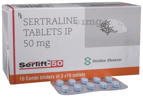 Serlift 50 Tablet image