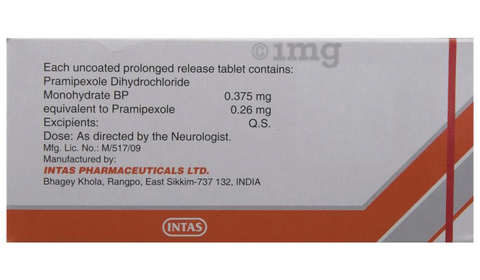 Pramirol SR 0.26 Tablet image Pramirol SR 0.26 Tablet image