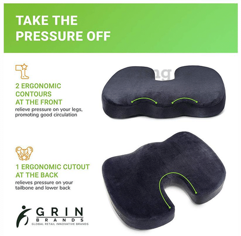 Grin health best sale coccyx seat cushion