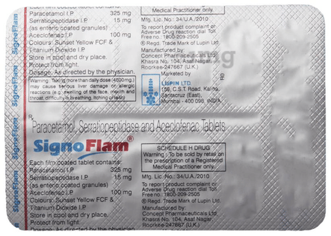 Signoflam Tablet image Signoflam Tablet image