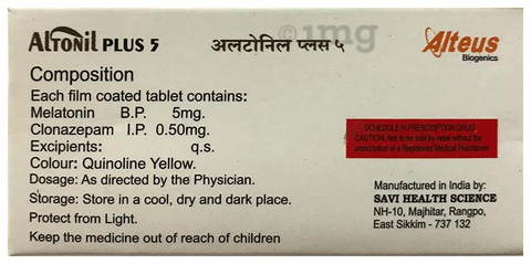 Altonil Plus 5 Tablet