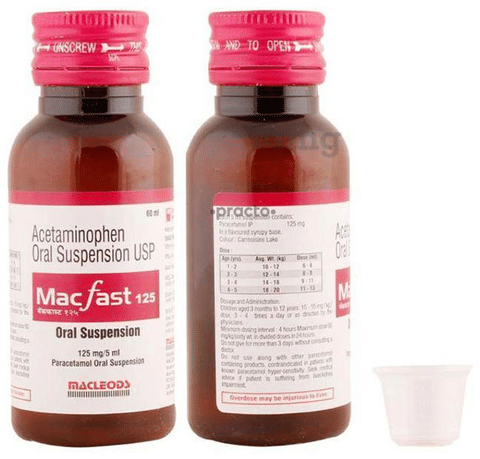 Macfast 125 Oral Suspension