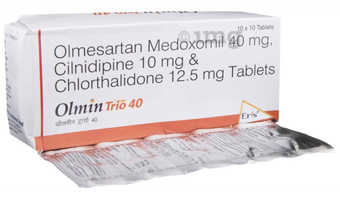 OlmIN Trio 40 Tablet image OlmIN Trio 40 Tablet image