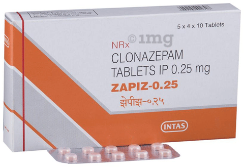 Zapiz 0.25 Tablet image