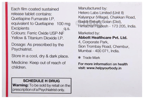 Adequet SR 100 Tablet image