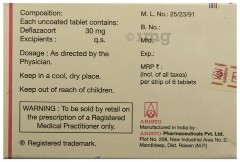 Dezacor 30 Tablet image
