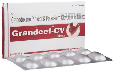 Grandcef-CV Tablet image Grandcef-CV Tablet image