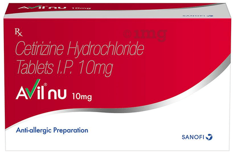 Avil NU 10mg Tablet image