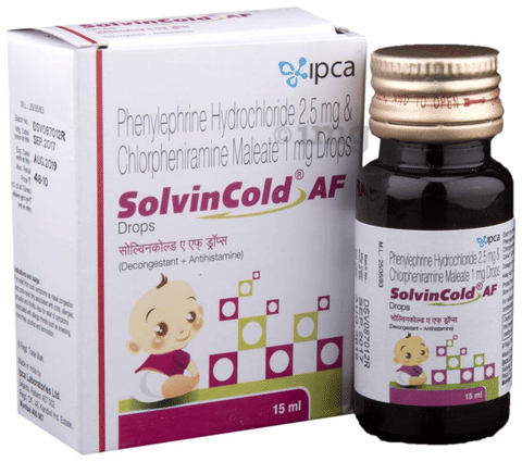Solvin Cold AF Oral Drops image Solvin Cold AF Oral Drops image