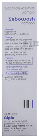 Sebowash shampoo cheap