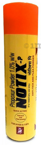 Petcare Notix P Anti Tick and Flea Powder for Dogs Cats Buy bottle of 100.0 gm Powder at best price in India 1mg
