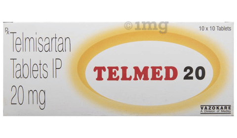 Telmed 20 Tablet image Telmed 20 Tablet image