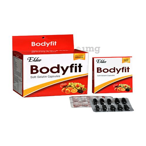 Bodyfit Soft Gelatin Capsule: Buy strip of 10.0 soft gelatin capsules at  best price in India