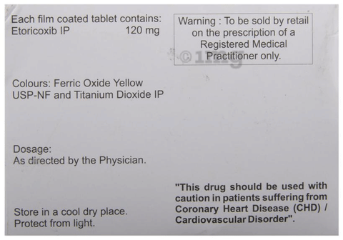 Etosaid 120 Tablet image