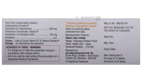 Cepodem XP 325 Tablet image