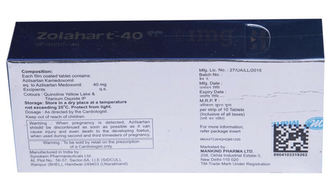 Zolahart 40 Tablet image