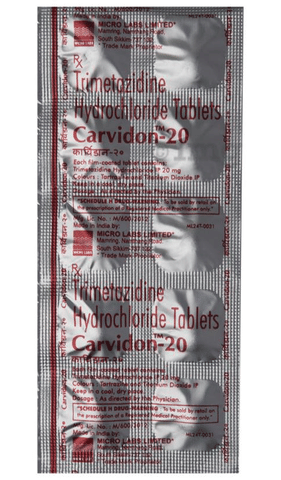 Carvidon 20 Tablet image