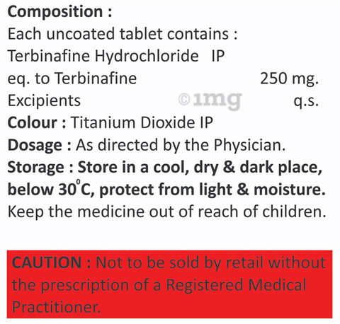 Terbicare Tablet image