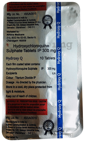Hydroxy Q Tablet image