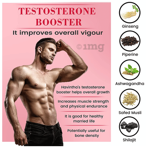 Havintha Testosterone Booster Tablet image Havintha Testosterone Booster Tablet image