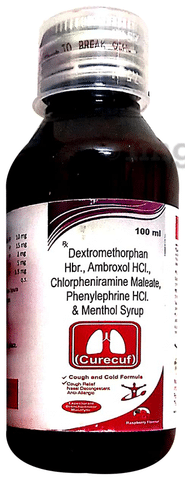 Curecuf Syrup Raspberry