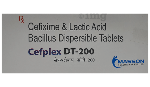 Cefplex DT 200 Tablet image