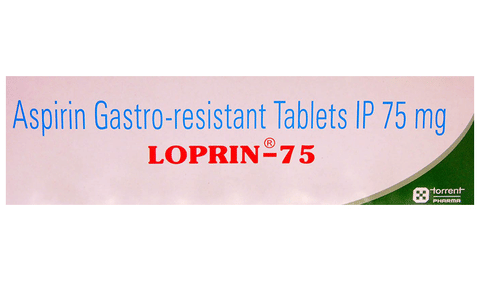 Loprin 75 Tablet image