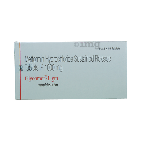 Glycomet 1gm Tablet SR image