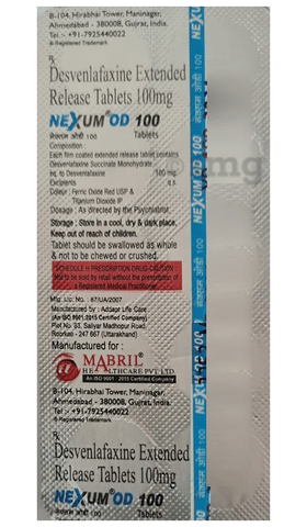 Nexum-OD 100 Tablet ER image Nexum-OD 100 Tablet ER image