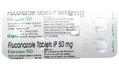 Forcan 50 Tablet image Forcan 50 Tablet image