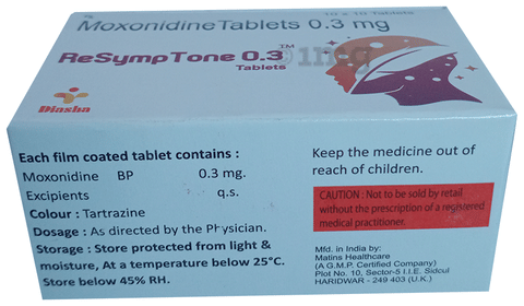 Resymptone 0.3 Tablet image Resymptone 0.3 Tablet image